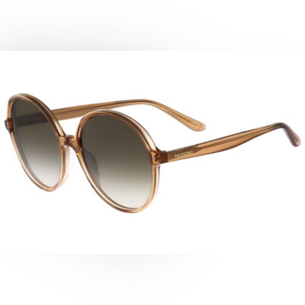 Updated - Valentino Women’s Oversized Round Shape Sunglasses
